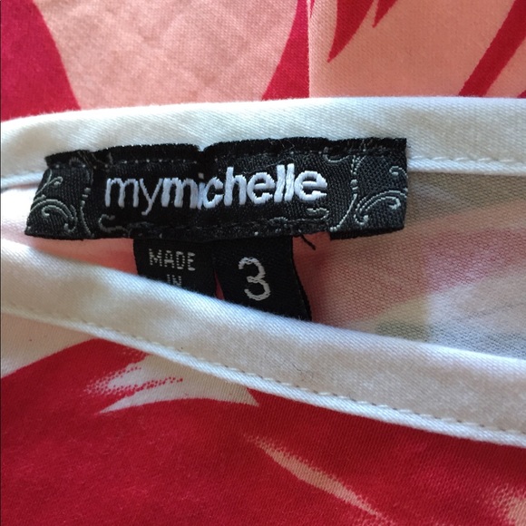 My Michelle floral A-Line Skirt Size 3 - Picture 6 of 6
